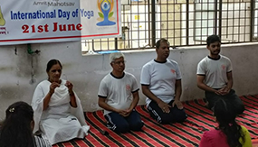 HD Fire Protect Yoga Day Celebration 2022